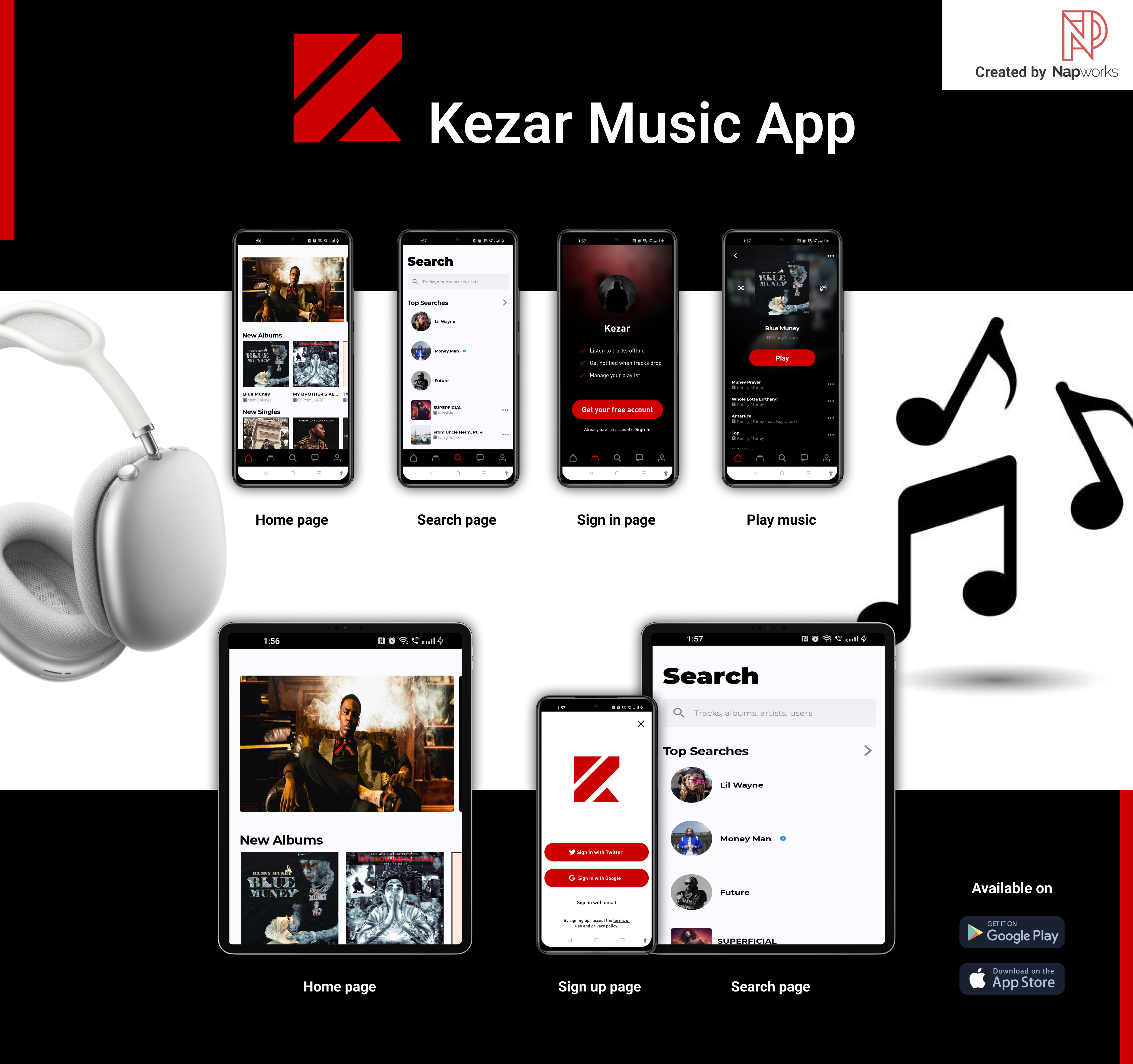 kezar music app