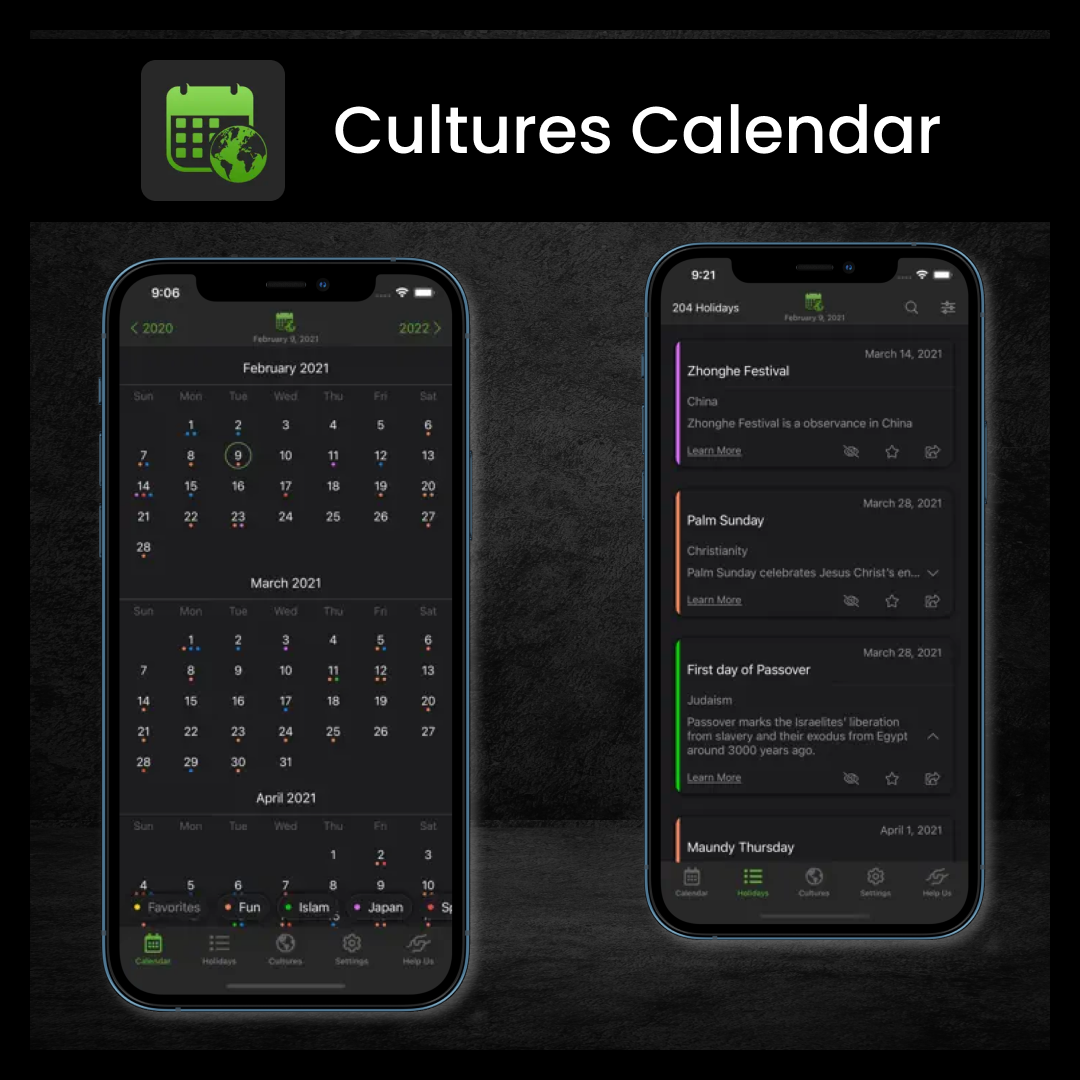 Cultures Calendar1