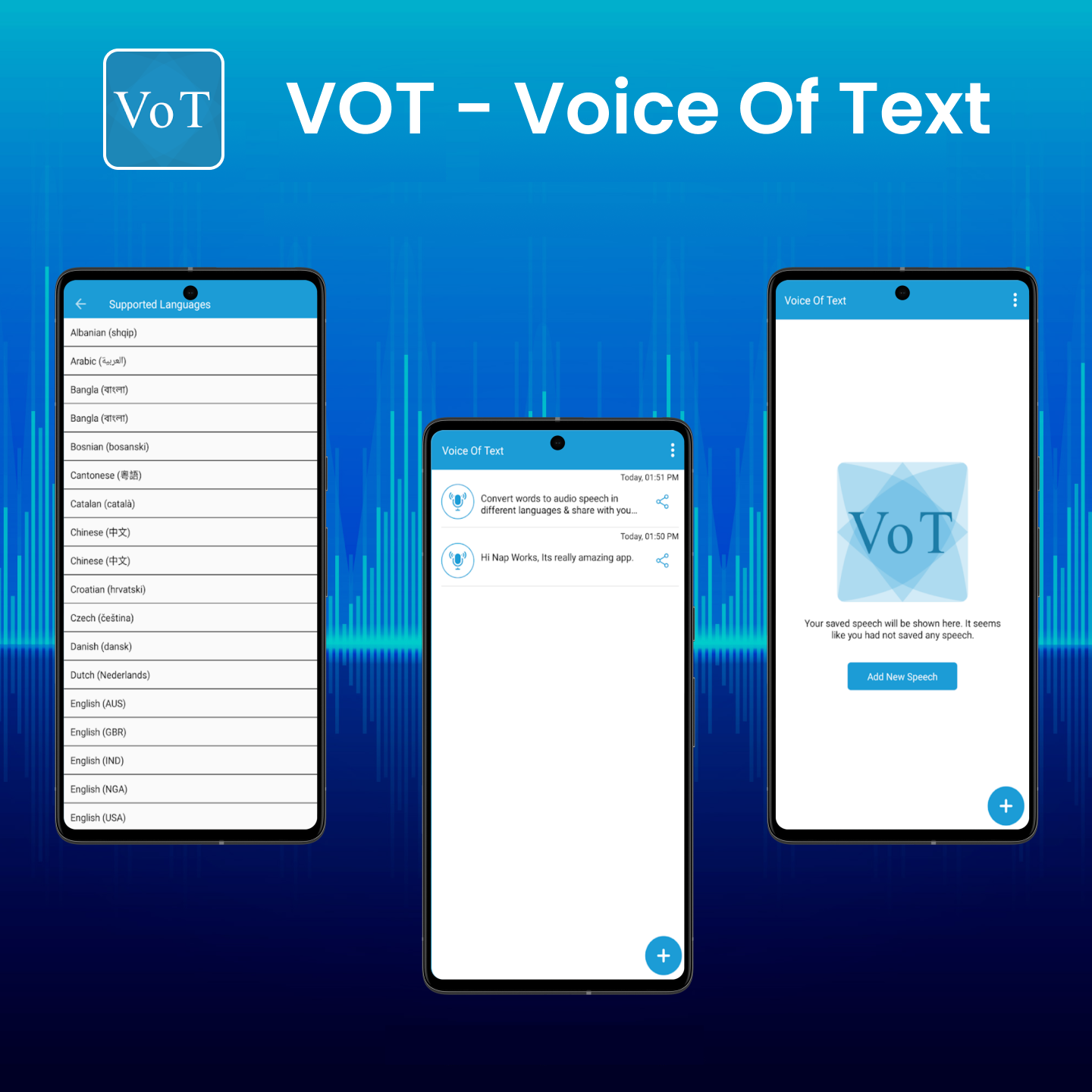 VOT - Voice Of Text